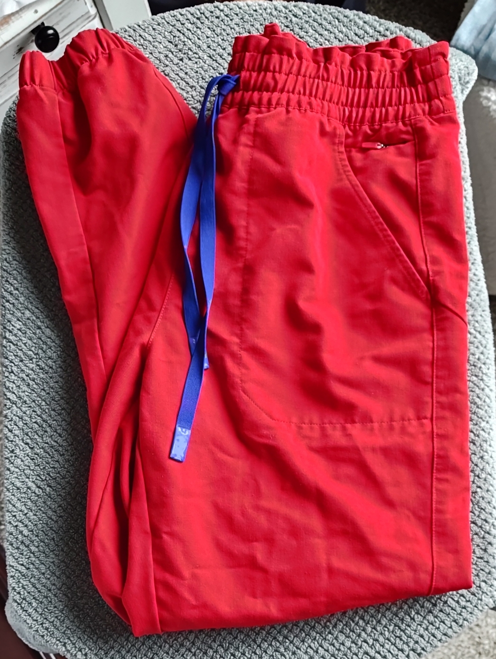 Figs Red Joggers
